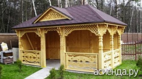 Как устроить внутреннюю отделку беседки из дерева. Обзор материалов для обшивки беседки