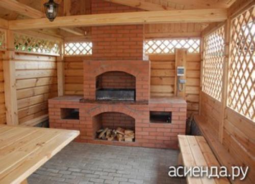 Как устроить внутреннюю отделку беседки из дерева. Обзор материалов для обшивки беседки