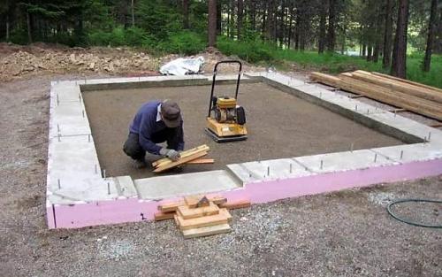 Устройство бетонных полов по грунту. Технология строительства