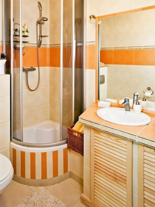 Размеры ванной комнаты с душевой кабиной. Душевая кабина в ванной комнате — все правила выбора и дизайнерских сочетаний