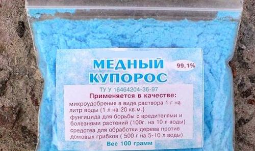 Весенняя обработка теплицы медным купоросом. Медным купоросом