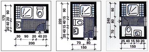 Минимальные размеры санузла в квартире. Как определить размеры санузла 27