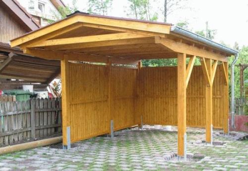 Навес для машины своими руками из дерева. Деревянный навес для хранения двух автомобилей своими руками 11 Навес для машины своими руками из дерева. Деревянный навес для хранения двух автомобилей своими руками 11