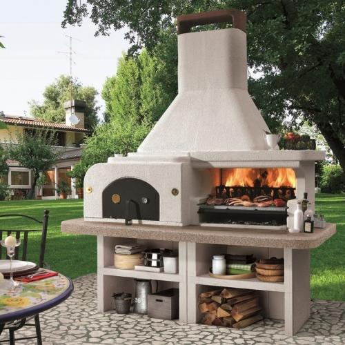 Уличная печь в беседке. Особенности разных видов печей