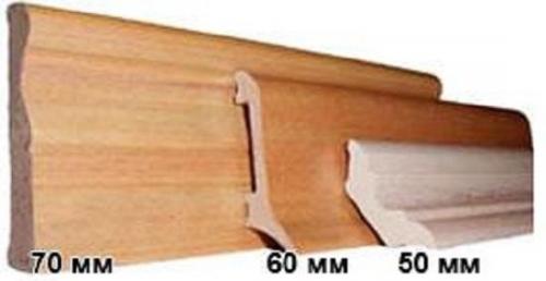Плинтус напольный размеры ширина. Какой ширины бывают плинтуса для пола?