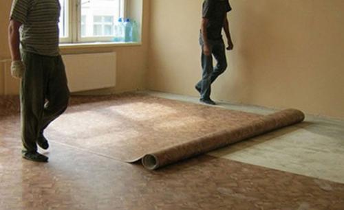 Как постелить линолеум на бетонный пол своими руками. Бетонный и деревянный пол 08 Как постелить линолеум на бетонный пол своими руками. Бетонный и деревянный пол 08