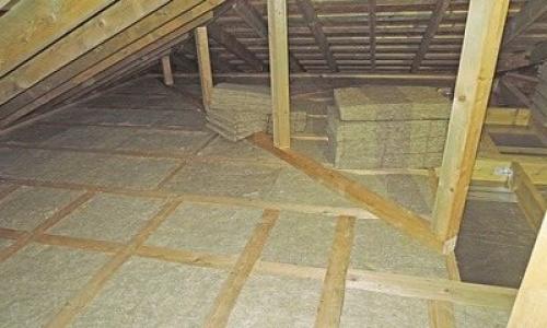 Чердачное перекрытие железобетонными плитами. Целесообразность теплоизоляции на чердаке