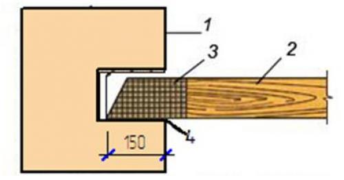 План перекрытия по деревянным балкам. Проектирование перекрытия по деревянным балкам