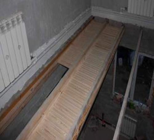 План перекрытия по деревянным балкам. Проектирование перекрытия по деревянным балкам