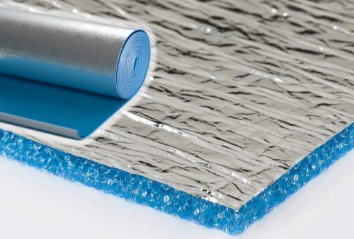 Фольгированный утеплитель под линолеум. Утеплители под линолеум на бетонный пол