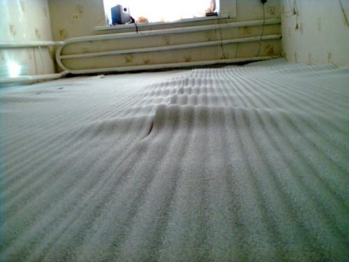 Какой стороной стелить утеплитель под линолеум. Виды теплоизоляции