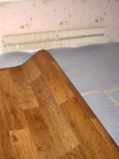 Пол под линолеум на бетонный пол. Подложка под линолеум на бетонный пол