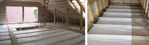 Утепление чердачного перекрытия без пароизоляции. Как утеплить чердачные перекрытия без применения пароизоляции