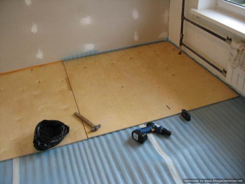 Подложка под фанеру на деревянный пол. Подложка под деревянный пол: назначение, виды и особенности монтажа