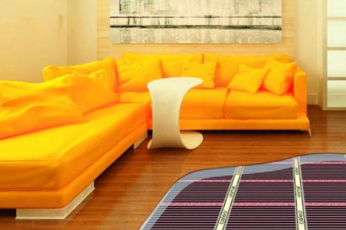 Какой минимальный уровень тепловой мощности необходим для линолеума. Почему ИК пленка – лучший теплый пол под линолеум