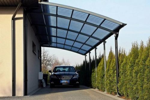 Конструктивные особенности навесов под машины. Конструктивные особенности навесов