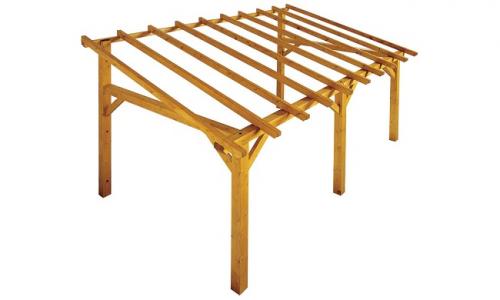 Навес для машины чертеж. Разновидности навесов