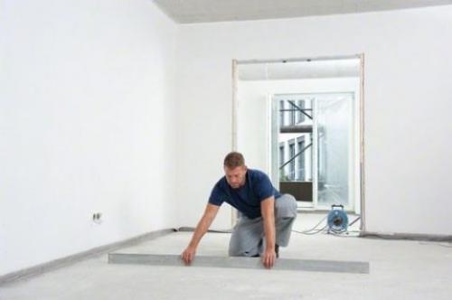 Подложка под линолеум на бетонный пол. Основные функции подложки под покрытия пола