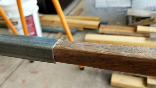 Теплица из профильной трубы без сварки. Сборка труб на деревянные вставки