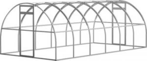 Теплица из профильной трубы под пленку. Металлический каркас