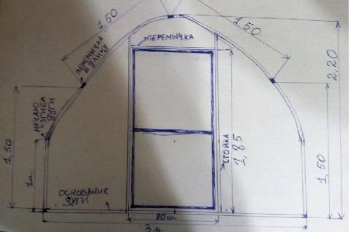Теплица из поликарбоната своими руками чертежи. Теплица из профильной трубы 20х20 и 40х20 своими руками. Чертежи и размеры теплиц из поликарбоната