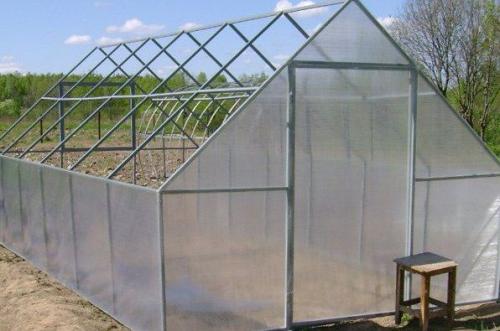 Теплица из поликарбоната своими руками чертежи. Теплица из профильной трубы 20х20 и 40х20 своими руками. Чертежи и размеры теплиц из поликарбоната