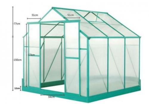 Двускатная теплица из профильной трубы своими руками. Виды профиля для теплицы своими руками из поликарбоната. Фото-примеры каркасов