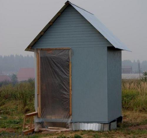 Сколько времени потребуется для постройки сарая из OSB плит. Сара. 5x2.5 м из ОСБ.