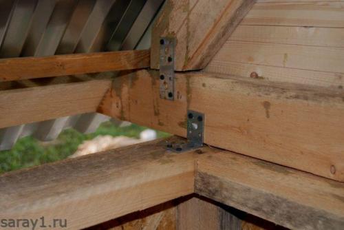 Сколько времени потребуется для постройки сарая из OSB плит. Сара. 5x2.5 м из ОСБ.