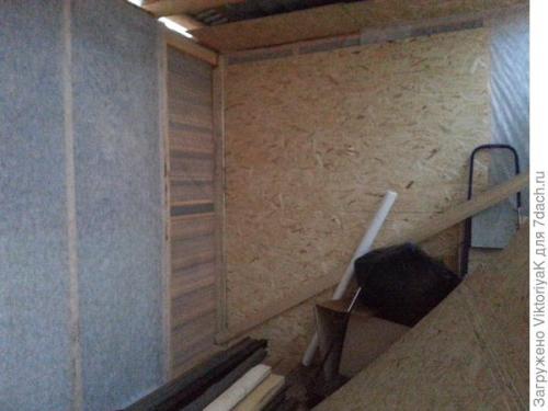 Как оформить и обустроить внутреннее пространство сарая из OSB. Отделка стен сарая ОСП