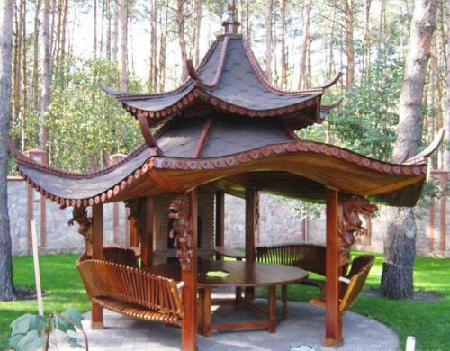 Беседка в китайском стиле. Беседки китайские: исключительные черты и тонкости возведения 01 Беседка в китайском стиле. Беседки китайские: исключительные черты и тонкости возведения 01