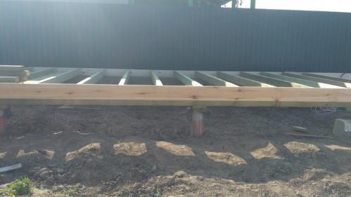 Нужно ли делать фундамент для сарая из ОСБ. Простой фундамент для каркасного хозблока