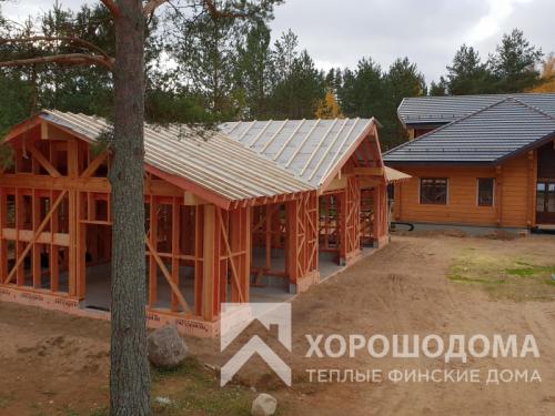 Как построить каркасный домик на даче своими руками: пошаговая инструкция. Часть 1 08