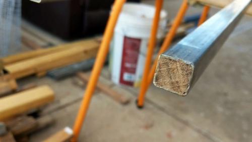 Теплица из профильной трубы без сварки. Сборка труб на деревянные вставки