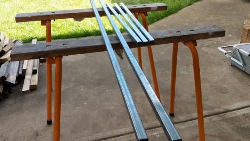 Теплица из профильной трубы без сварки. Сборка труб на деревянные вставки