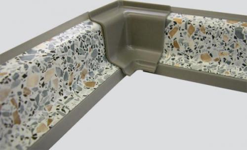 Уголок для фартука кухни. Как сделать аккуратный стык столешницы и фартука из плитки