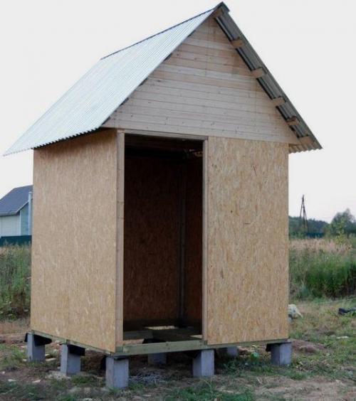 Сарай своими руками из osb. Сара. 5x2.5 м из ОСБ.