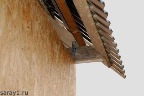 Сарай своими руками из osb. Сара. 5x2.5 м из ОСБ.