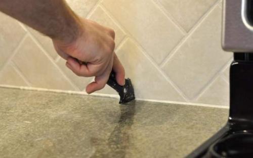 Соединение кухонного фартука. Способы крепления фартука