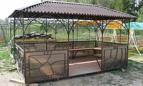 Самая дешевая беседка своими руками. Материалы