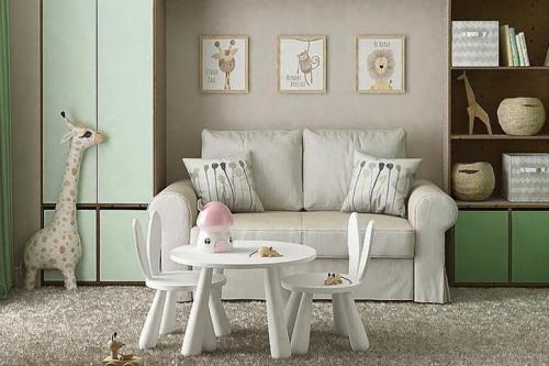 Дизайн детской комнаты для новорожденного