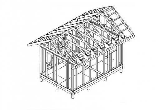 Как построить хозблок из OSB 3/4: пошаговая инструкция для начинающих 01 Как построить хозблок из OSB 3/4: пошаговая инструкция для начинающих 01