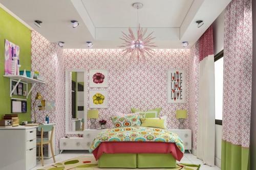 Современный детская комната для девочке. 90 идей дизайна комнаты для девочки-подростка (фото)
