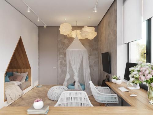 Дизайн комнаты для подростка девочке 12 лет. Дизайн комнаты для девочки-подростка: цветовые гаммы, стили, полезные советы