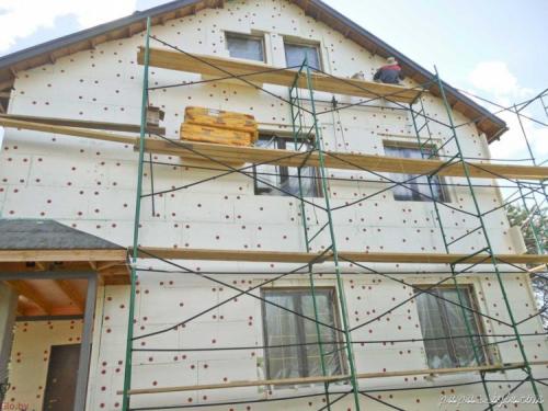 Утепление дома пенопластом своими руками. Внешнее утепление стен пенопластом