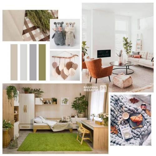 Современная детская комната в скандинавском стиле для девочки. Выбираем покрытие для стен 34