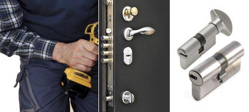 Как заменить замок в металлической двери самому. Как поменять замок на входной металлической двери?