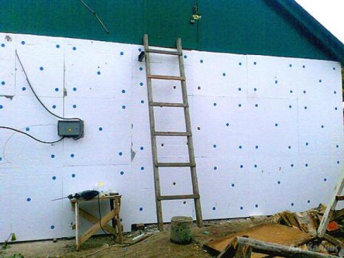 Как утеплить стены снаружи в частном доме. Преимущества технологии утепления с внешней стороны: 09