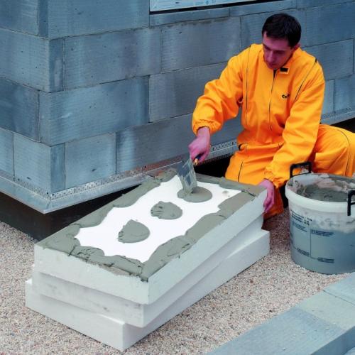 Утепление фасада пенопластом под штукатурку. Технология утепления фасада под штукатурку