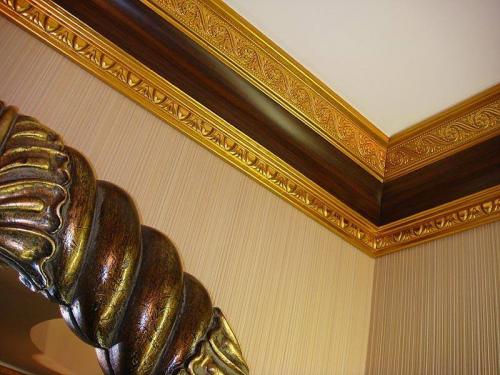 Покраска полиуретанового потолочного плинтуса. Какую краску выбрать 06 Покраска полиуретанового потолочного плинтуса. Какую краску выбрать 06